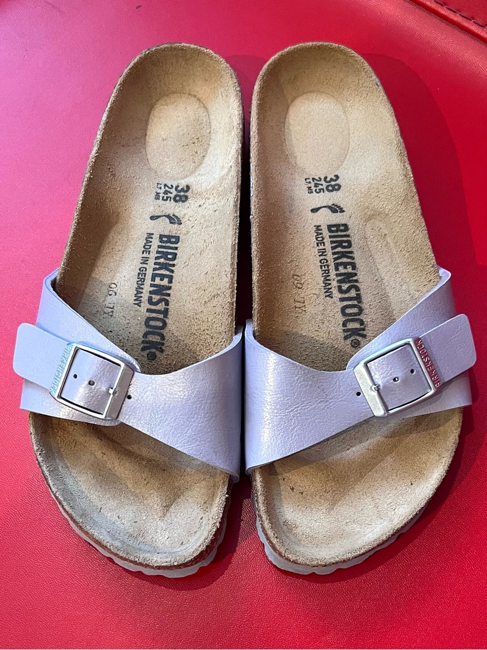 BIRKENSTOCK LAVENDER MADRID BIRKO-FLOR ONE STRAP